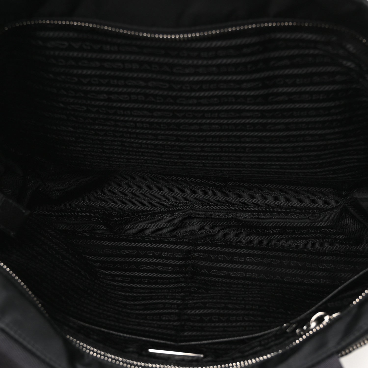 Prada Nylon Vela Baby Bag Black 5 of 12