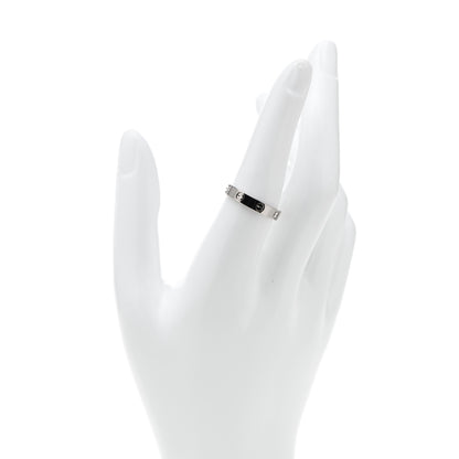 Cartier 18K White Gold 3.5mm LOVE Wedding Band Ring 56 7.5 2 of 7