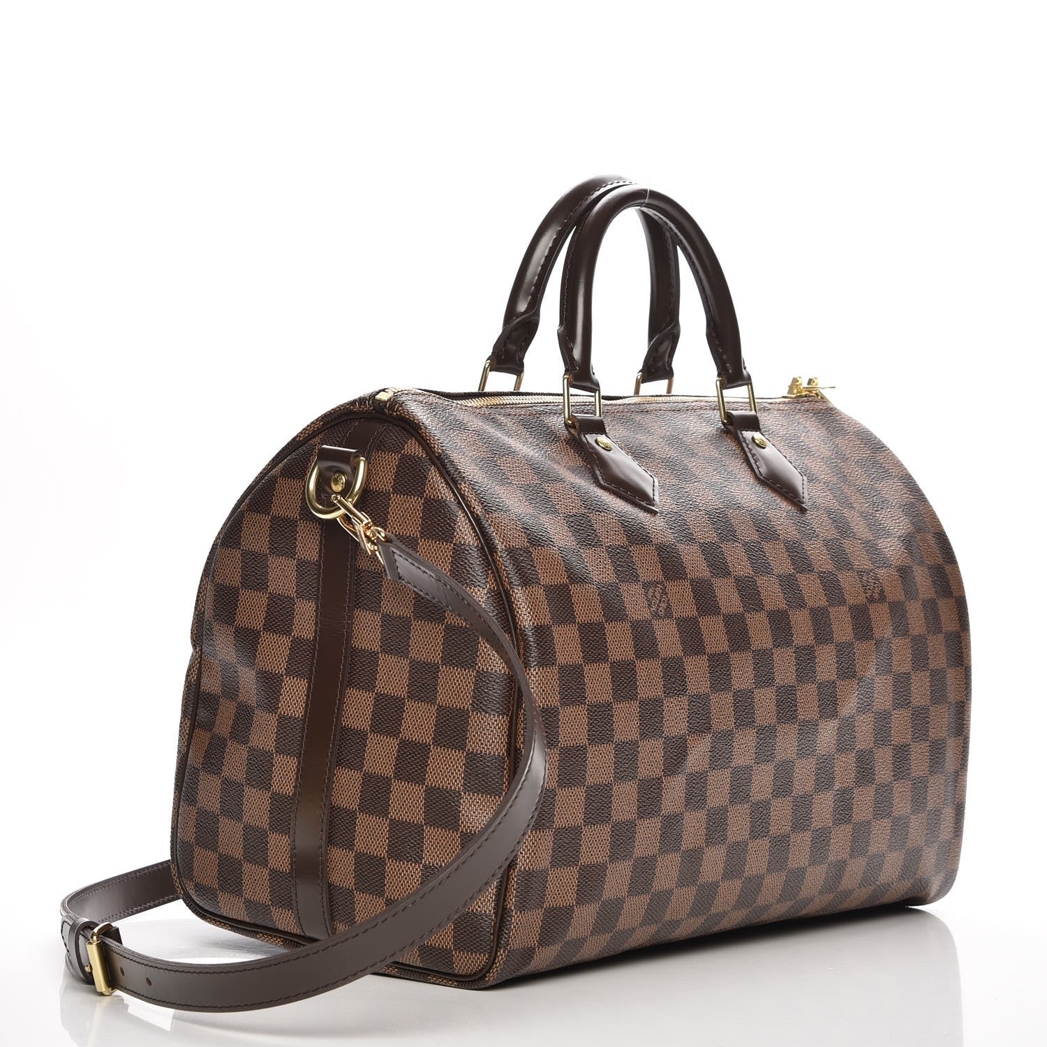 Louis Vuitton Damier Ebene Speedy Bandouliere 35 4 of 10