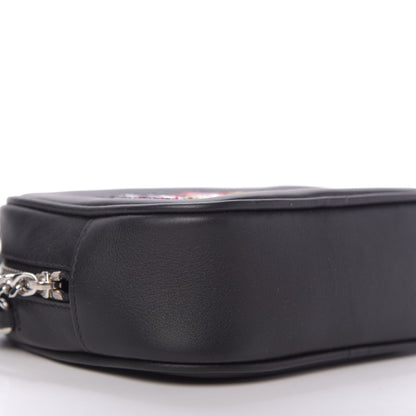 Saint Laurent Calfskin Love Patchwork Blogger Bag Black 6 of 9