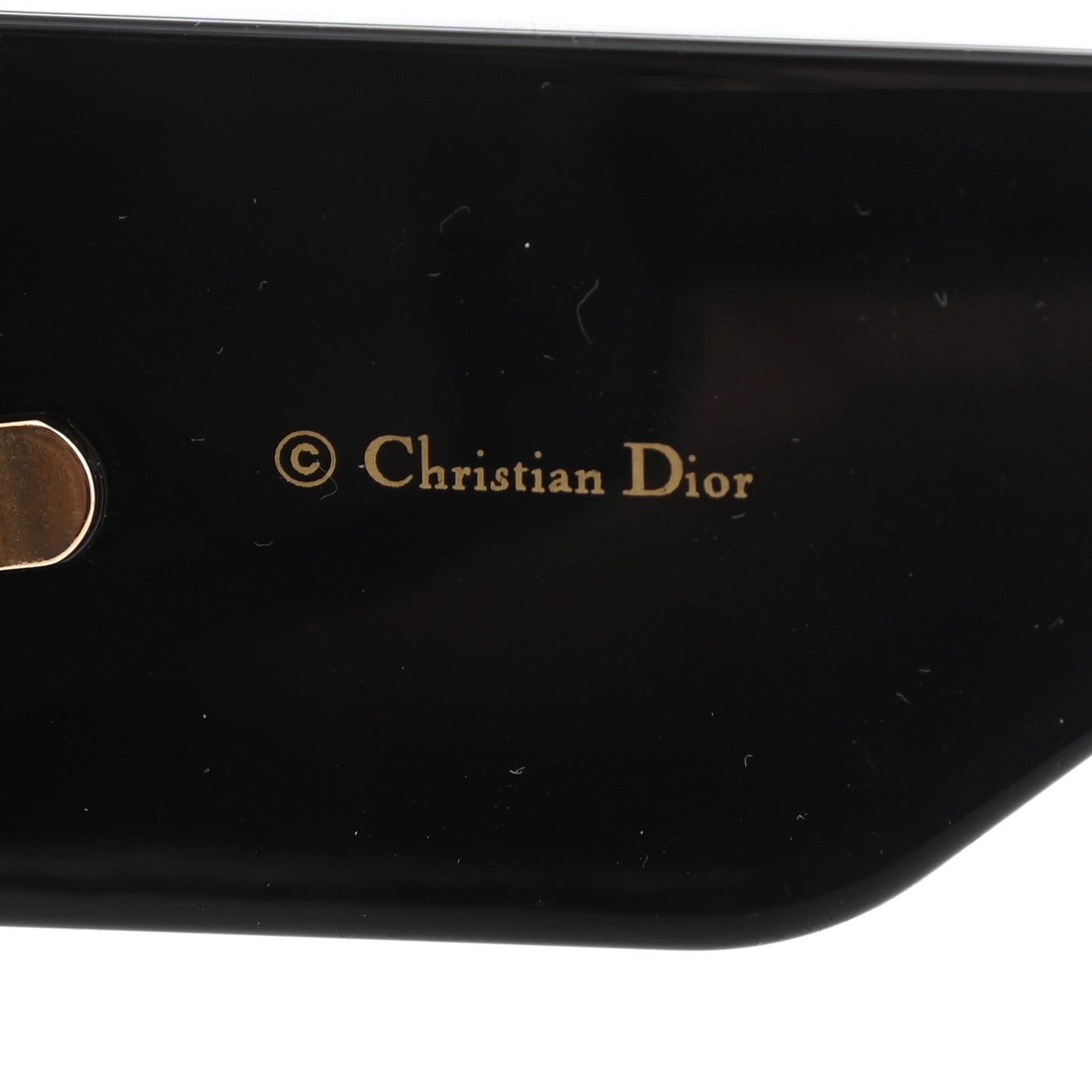Acetate DiorSo Light 1 Shield Sunglasses Black