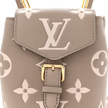 Louis Vuitton Empreinte Monogram Giant Tiny Backpack Tourterelle Cream 7 of 14