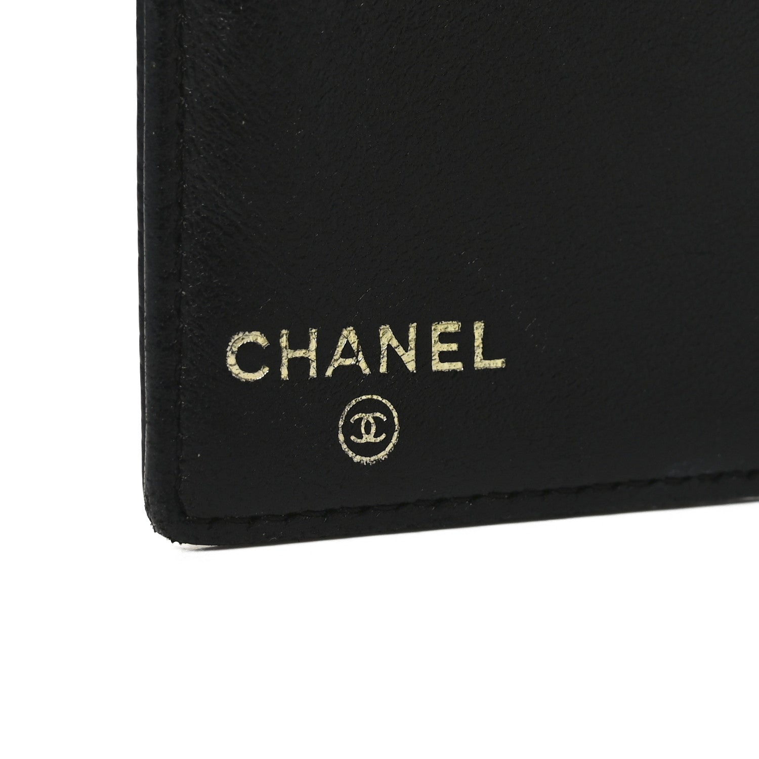 Chanel Caviar Timeless CC Yen Wallet Black 10 of 14