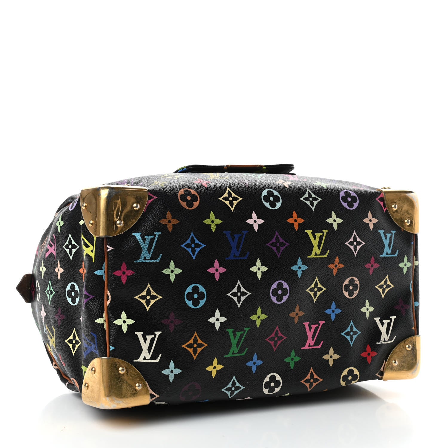 Louis Vuitton Monogram Multicolor Speedy 30 Black 4 of 9