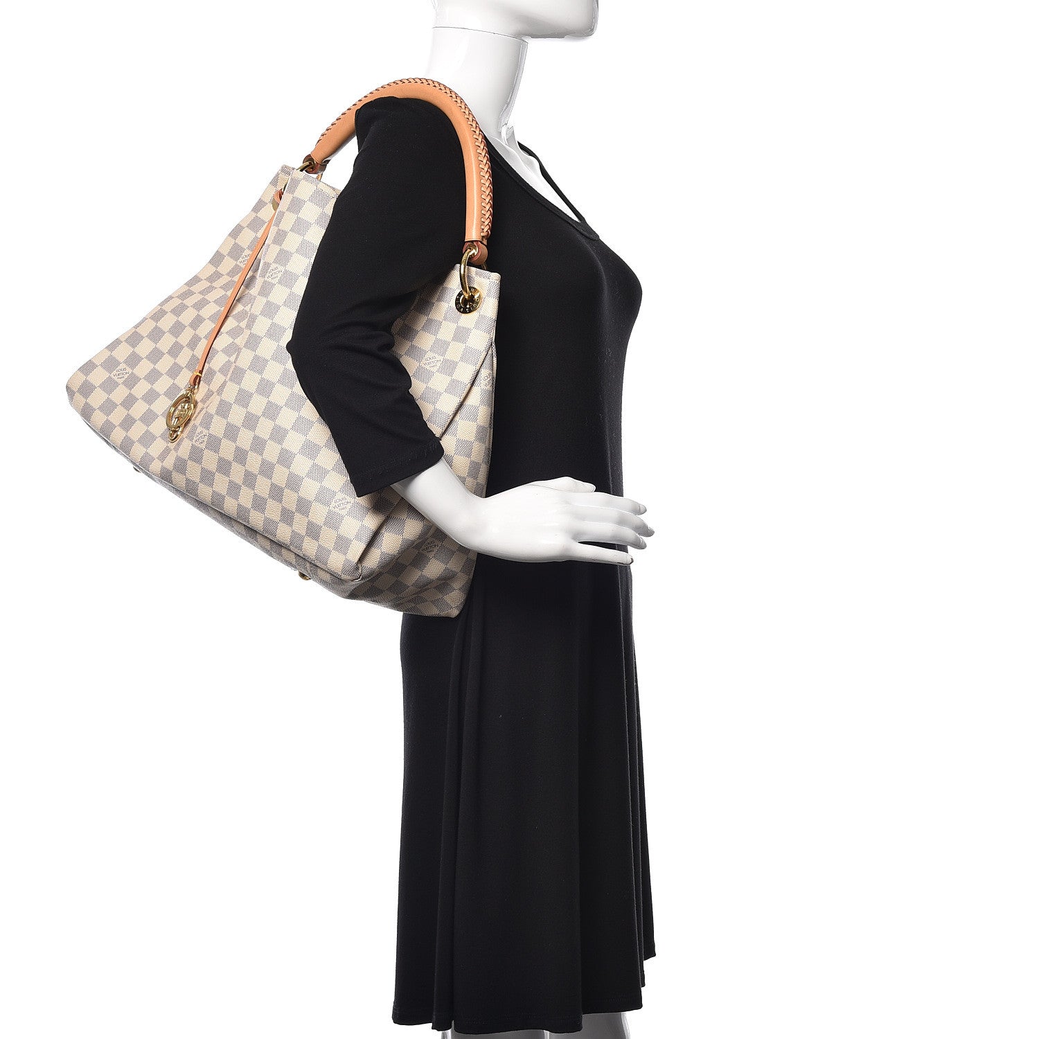 Louis Vuitton Damier Azur Artsy MM 2 of 11