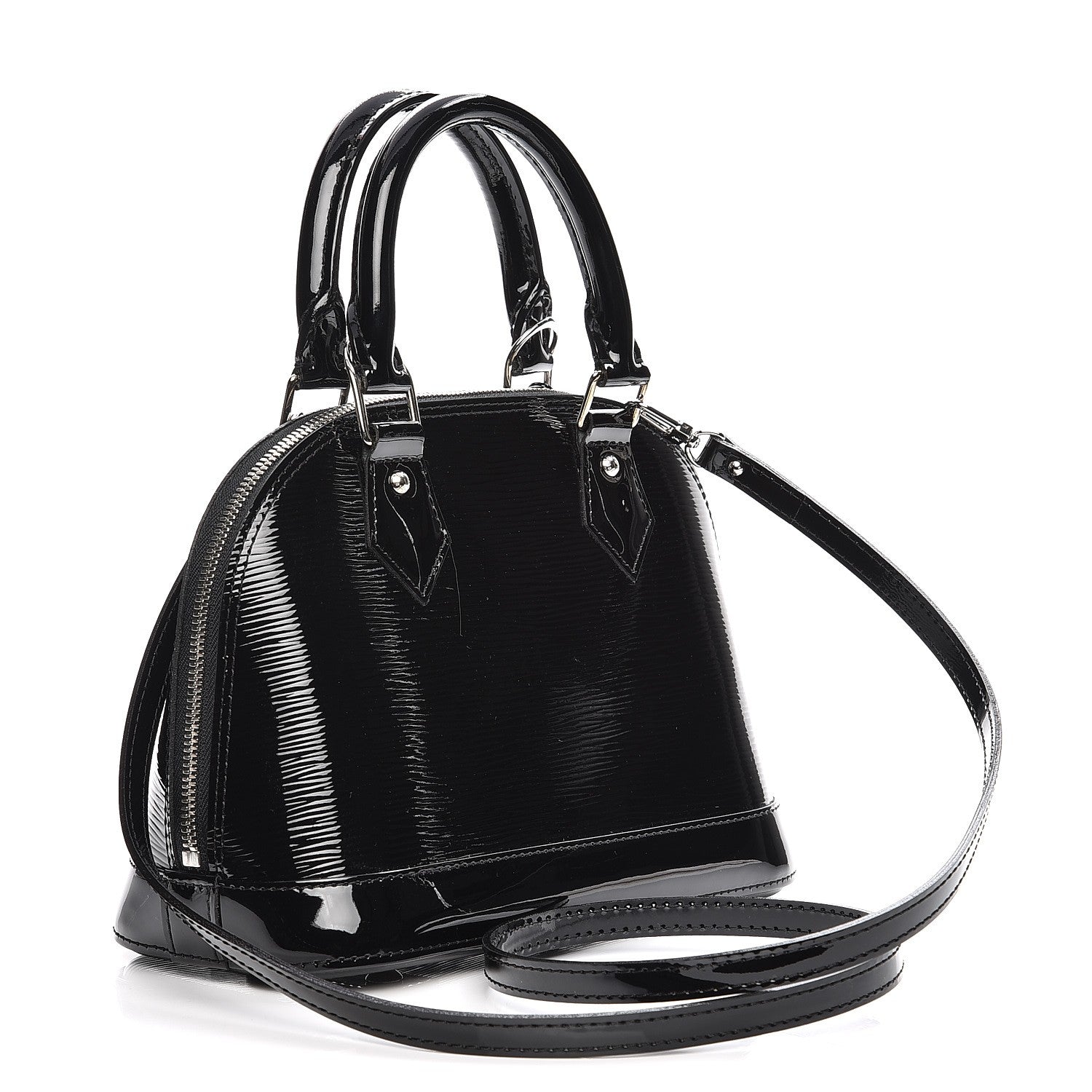 Louis Vuitton Epi Electric Alma BB Black 4 of 8