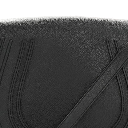 Chloe Calfskin Medium Marcie Round Crossbody Bag Black 22 of 34