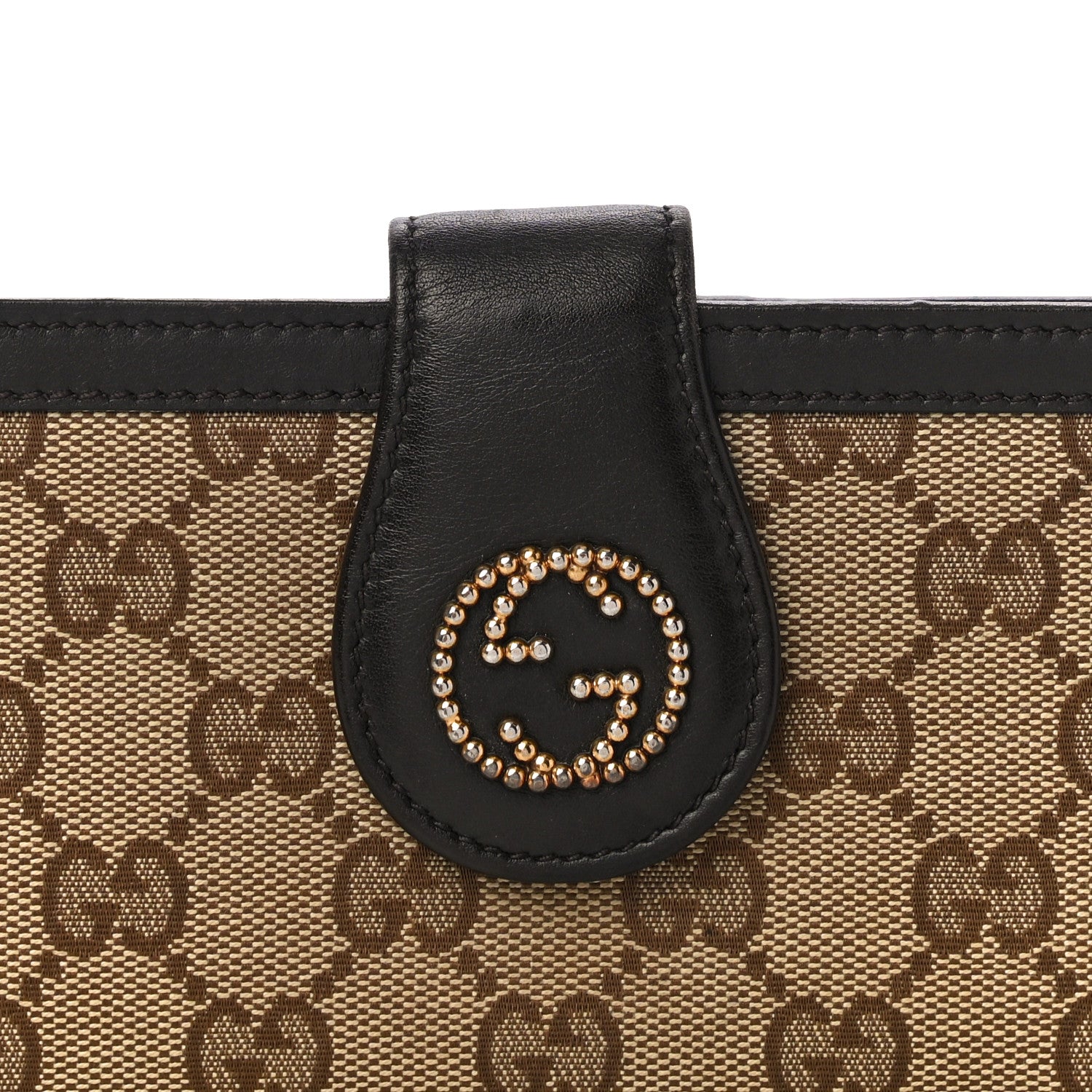 Gucci Monogram Scarlett Continental Wallet Dark Brown 7 of 12