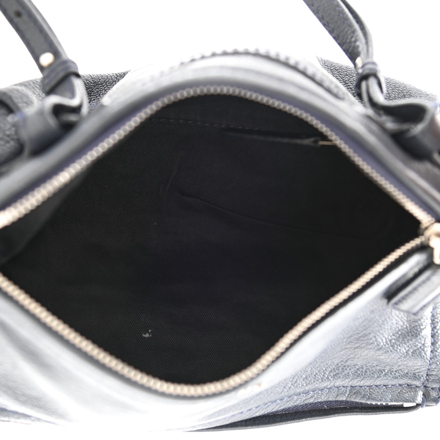 Sugar Goatskin Mini Pandora Deep Blue