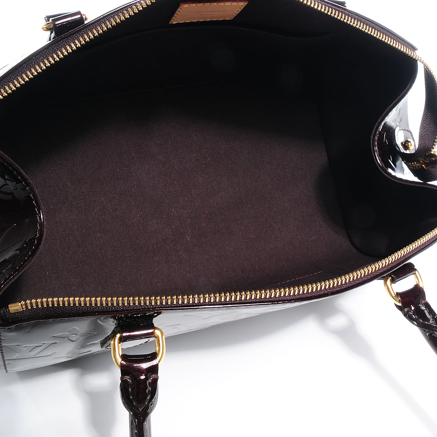 Louis Vuitton Vernis Sherwood PM Amarante 6 of 8