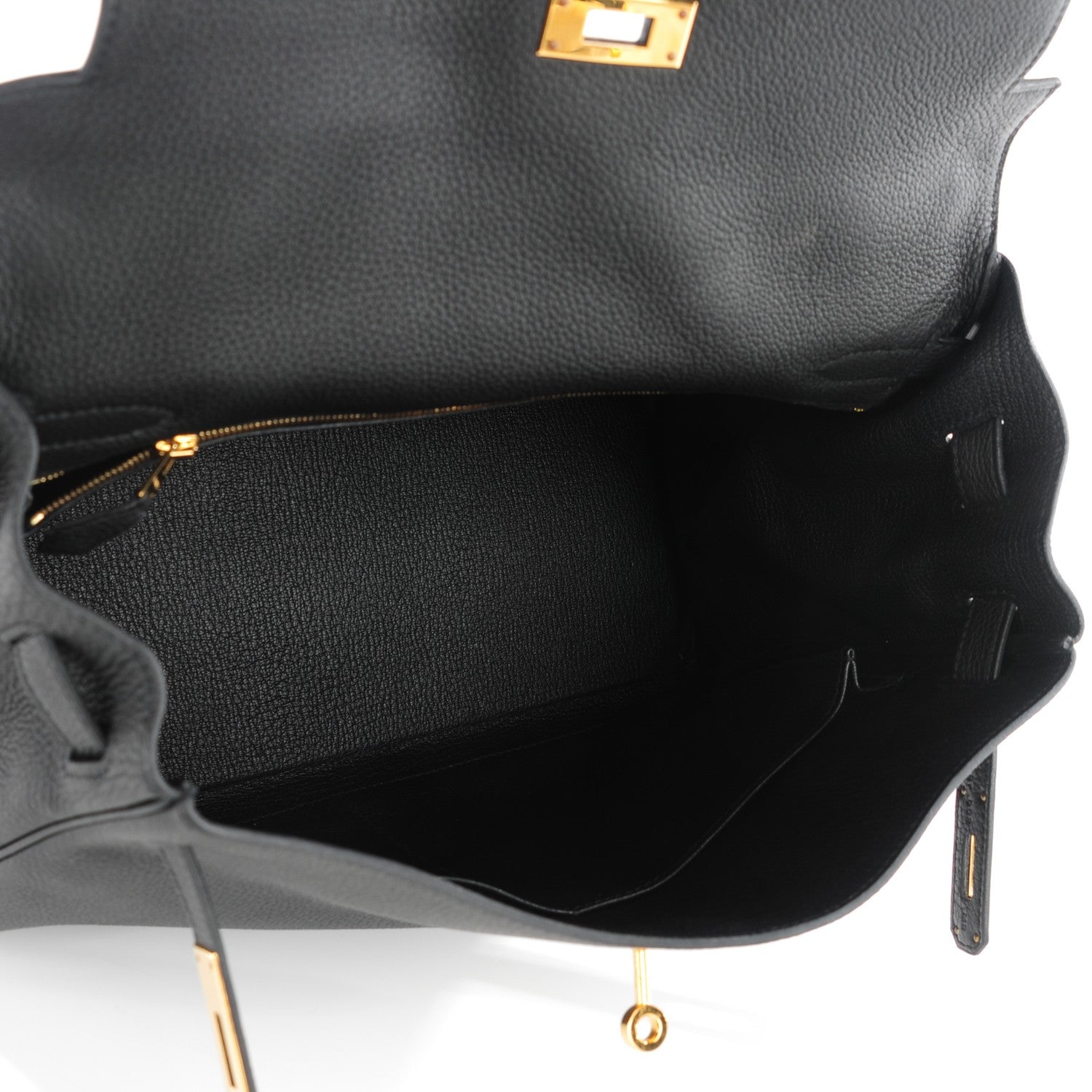 Hermes Togo Kelly Retourne 32 Black 8 of 23
