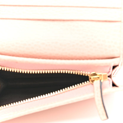 Gucci Dollar Calfskin GG Marmont Card Case Perfect Pink 5 of 7
