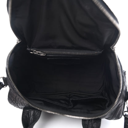 Alexander Wang Pebbled Lambskin Rockie Black Nickel Hardware 4 of 7