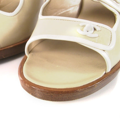 Chanel Patent CC Turnlock Heels 37.5 7 of 8