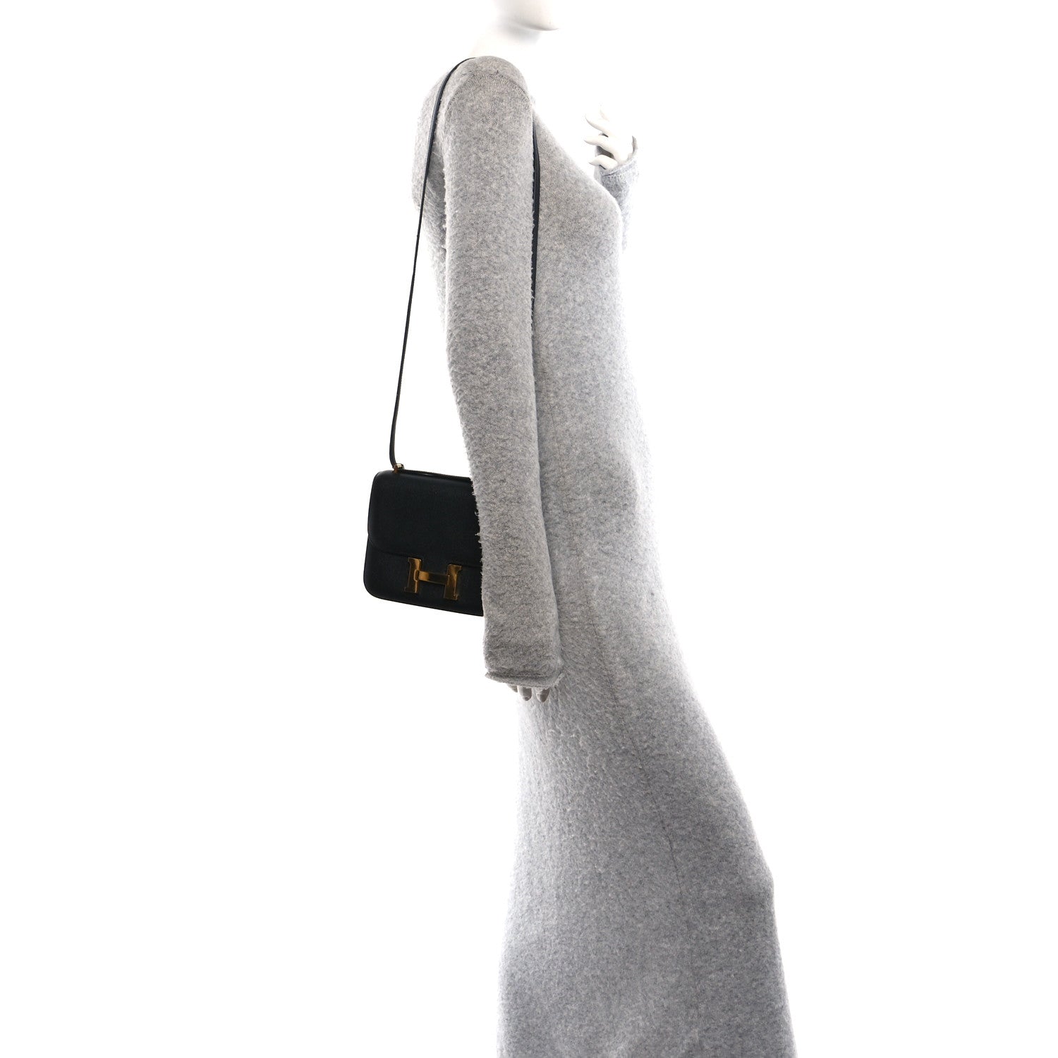 Hermes Chevre Mysore Constance 18 Black 2 of 12