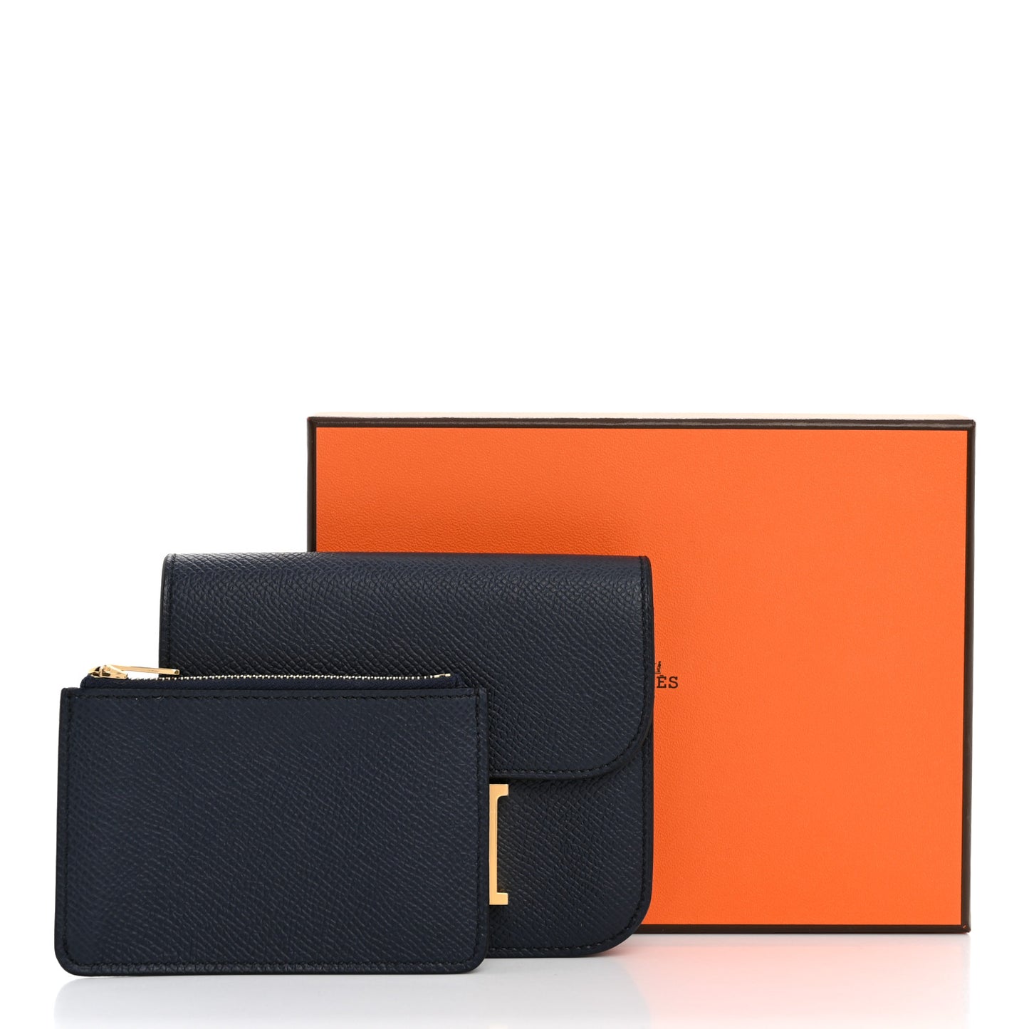 Epsom Constance Slim Wallet Bleu Indigo