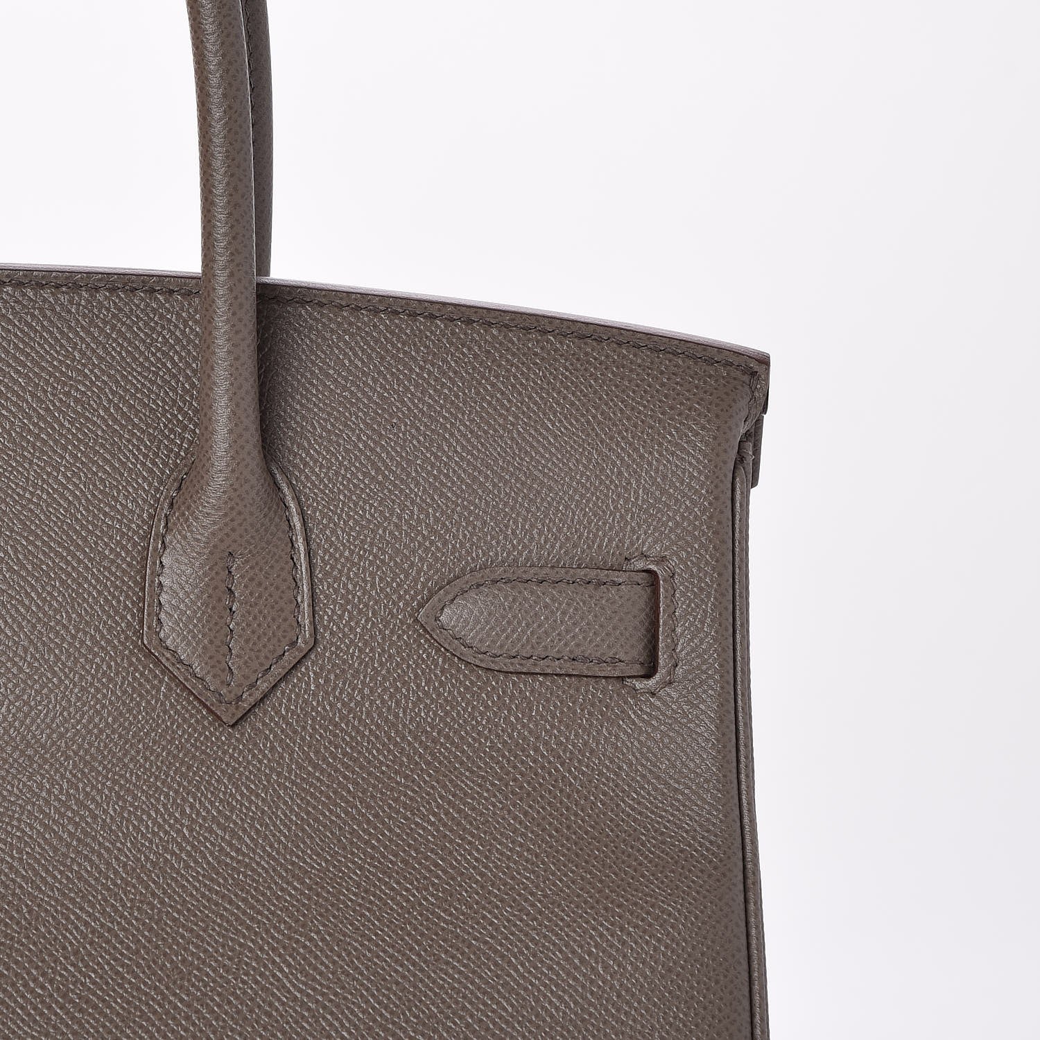 Hermes Epsom Birkin 30 Etain 29 of 35