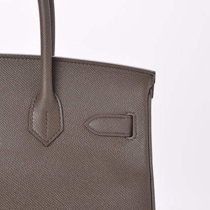 Hermes Epsom Birkin 30 Etain 29 of 35