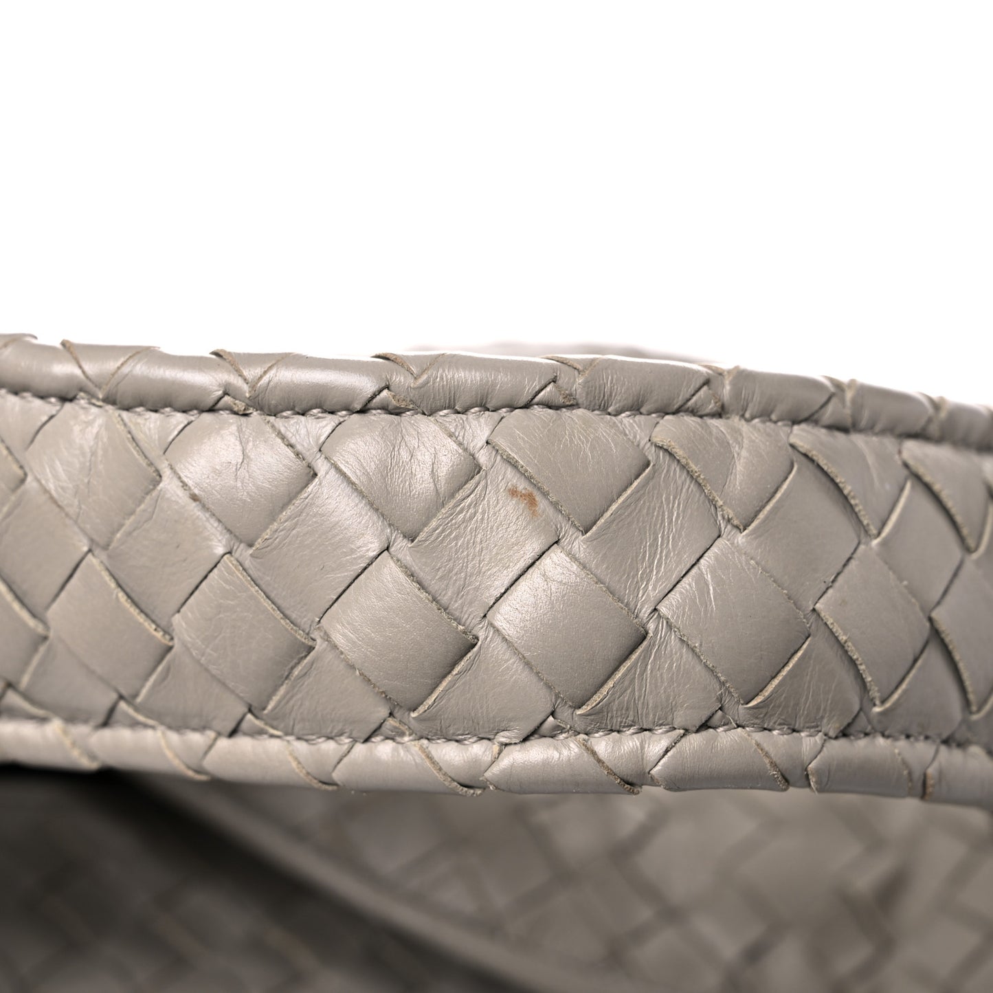 Nappa Intrecciato Sloane Hobo Fume