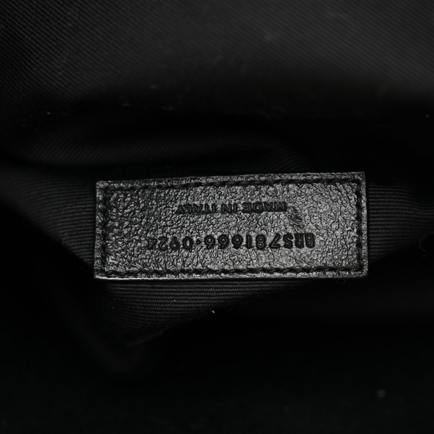 Lambskin Matelasse Monogram Medium Jamie 4.3 Pochon Crema Soft