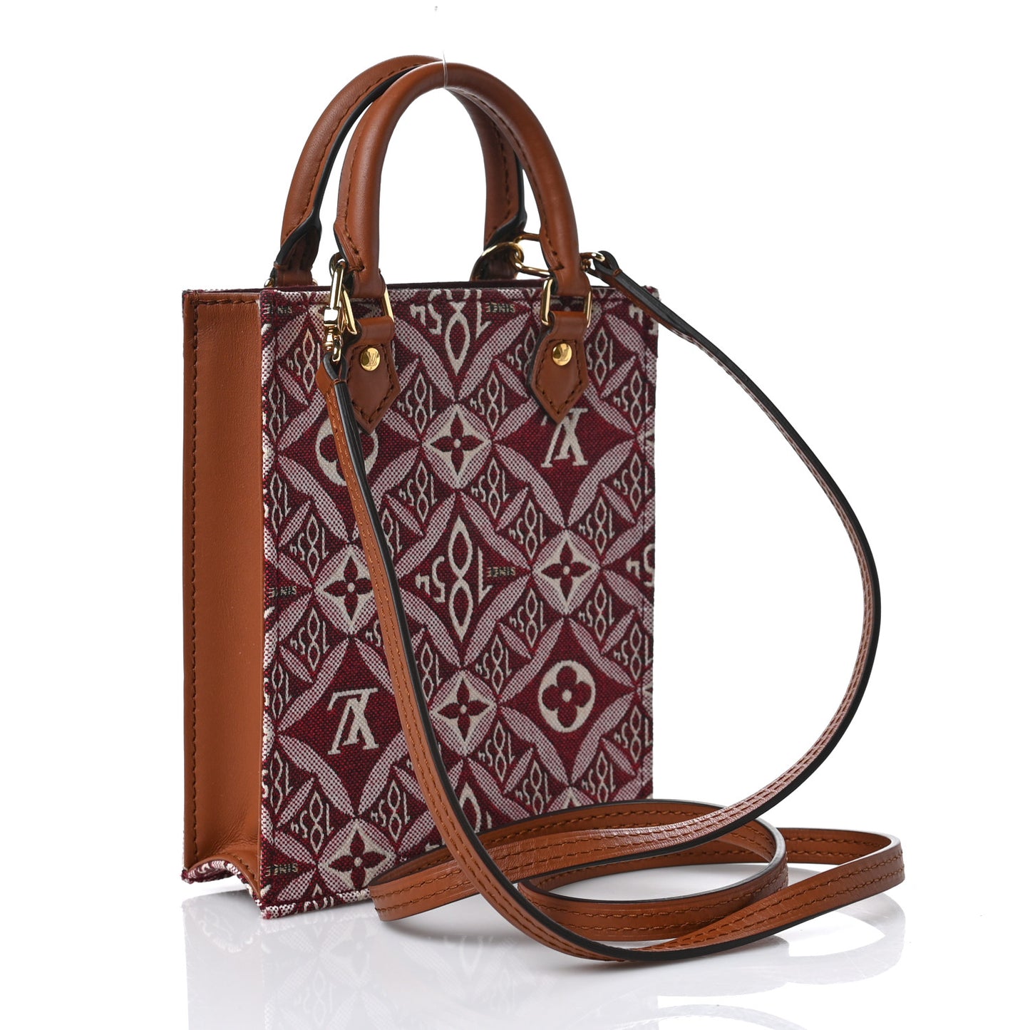 Jacquard Since 1854 Petit Sac Plat Bordeaux
