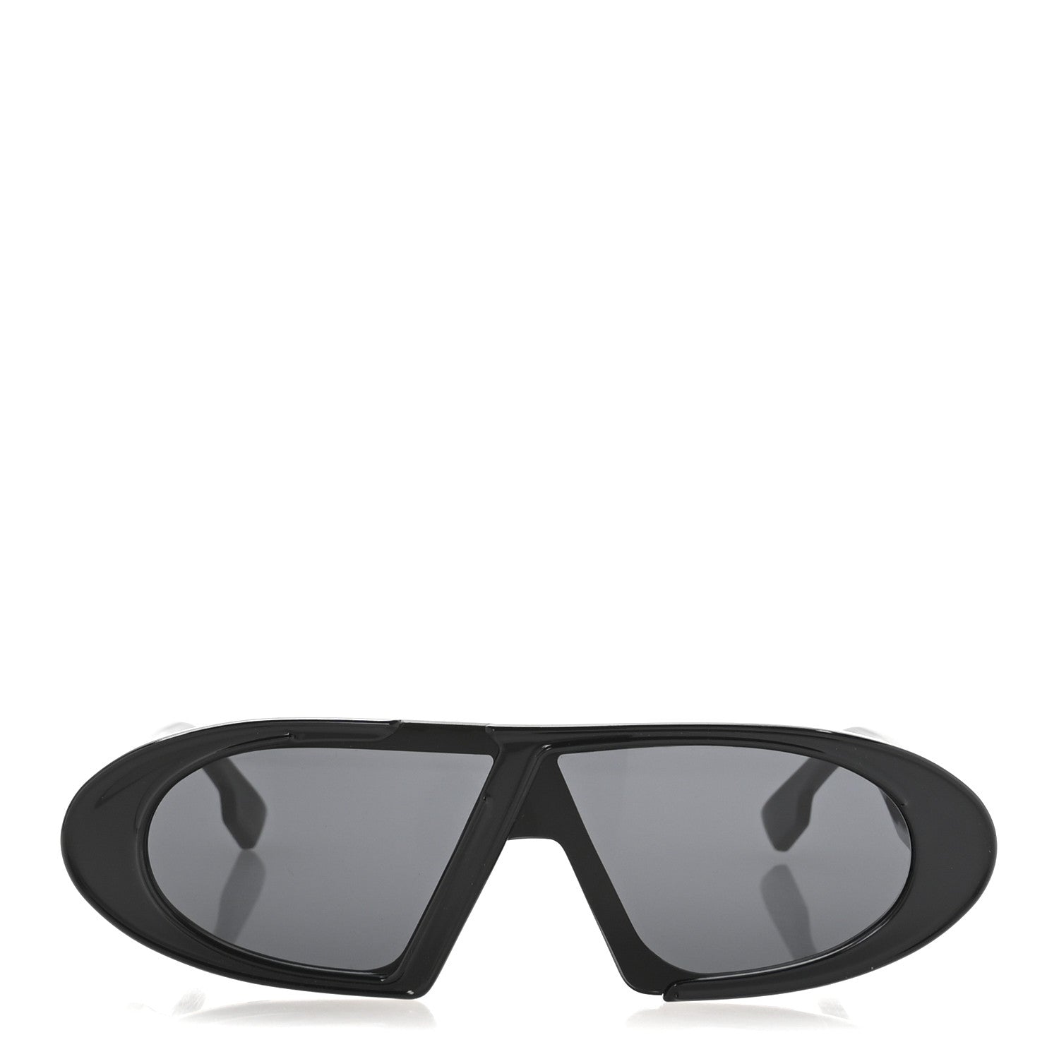 Christian Dior Acetate Oblique Oval Sunglasses Black 2 of 9