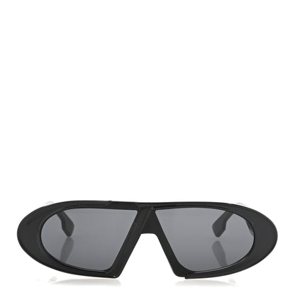 Christian Dior Acetate Oblique Oval Sunglasses Black 2 of 9