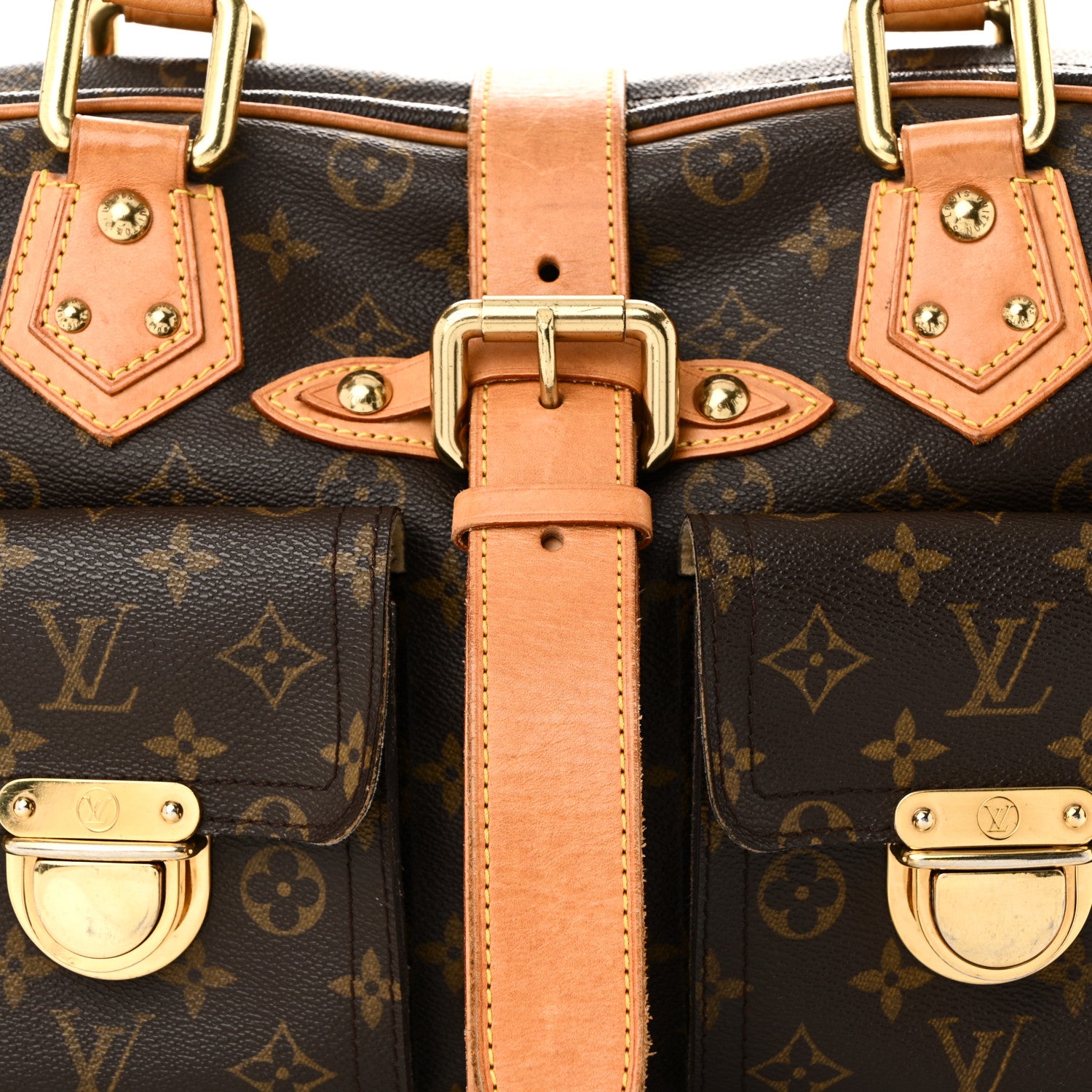 Louis Vuitton Monogram Manhattan GM 7 of 10