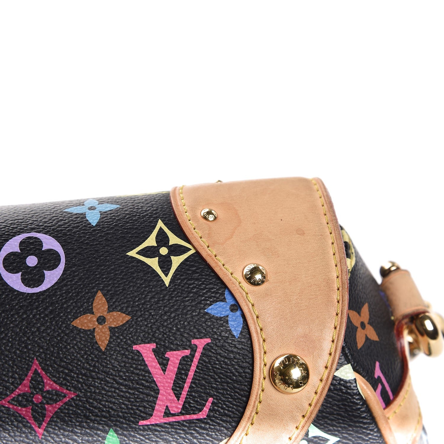 Louis Vuitton Monogram Multicolor Beverly MM Black 9 of 15