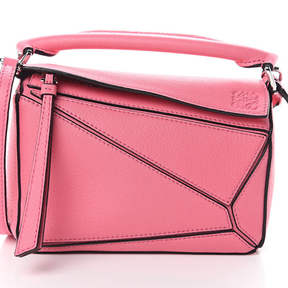 Loewe Calfskin Mini Puzzle Bag Wild Rose 6 of 8