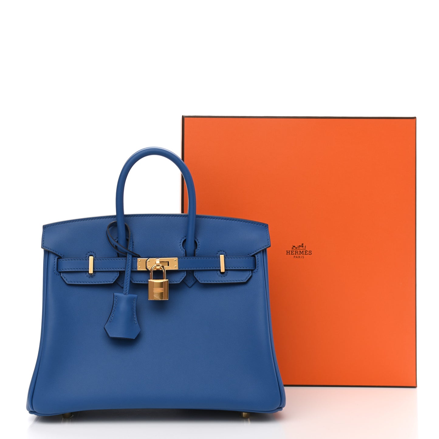 Swift Birkin 25 Bleu France