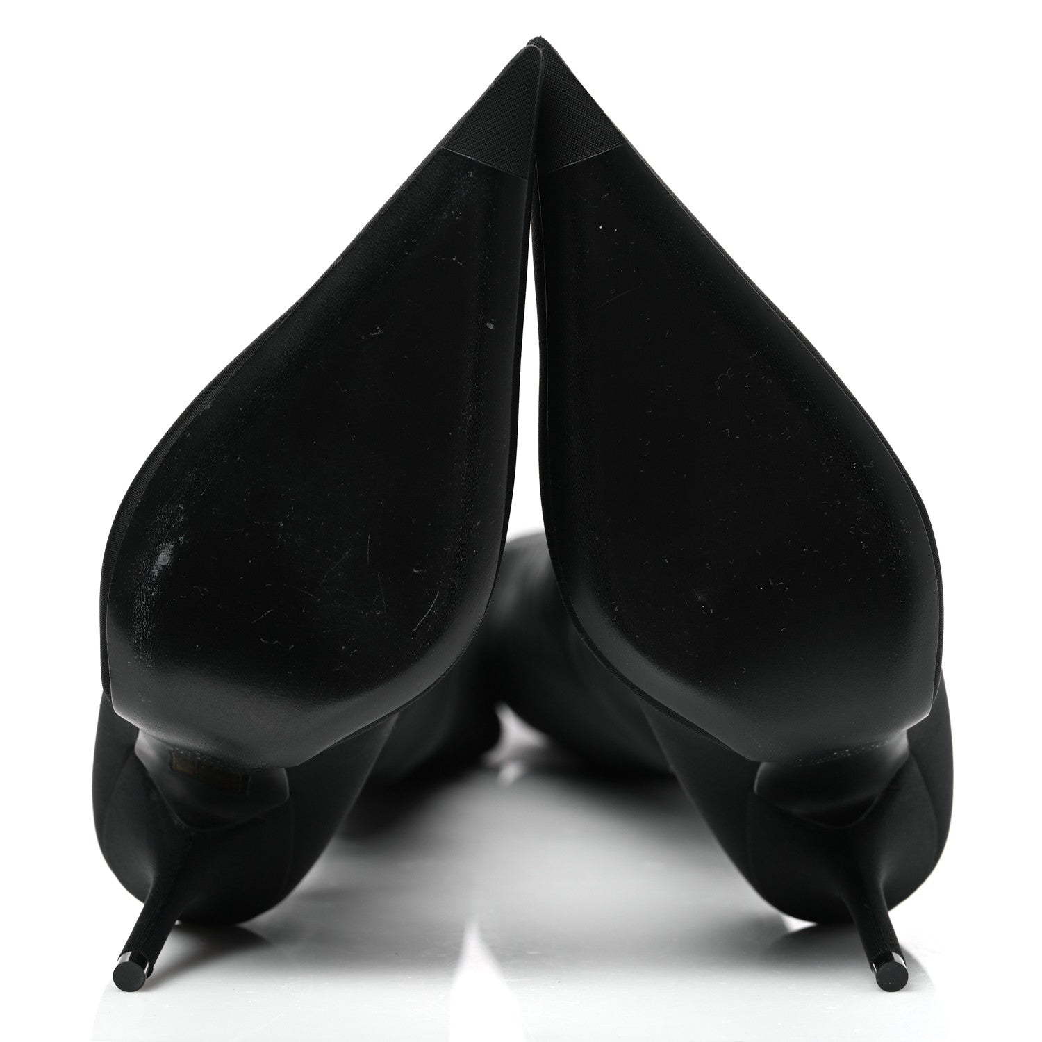 Balenciaga Spandex Pointed Toe Knife 110MM Thigh High Boots 39 Black 5 of 8