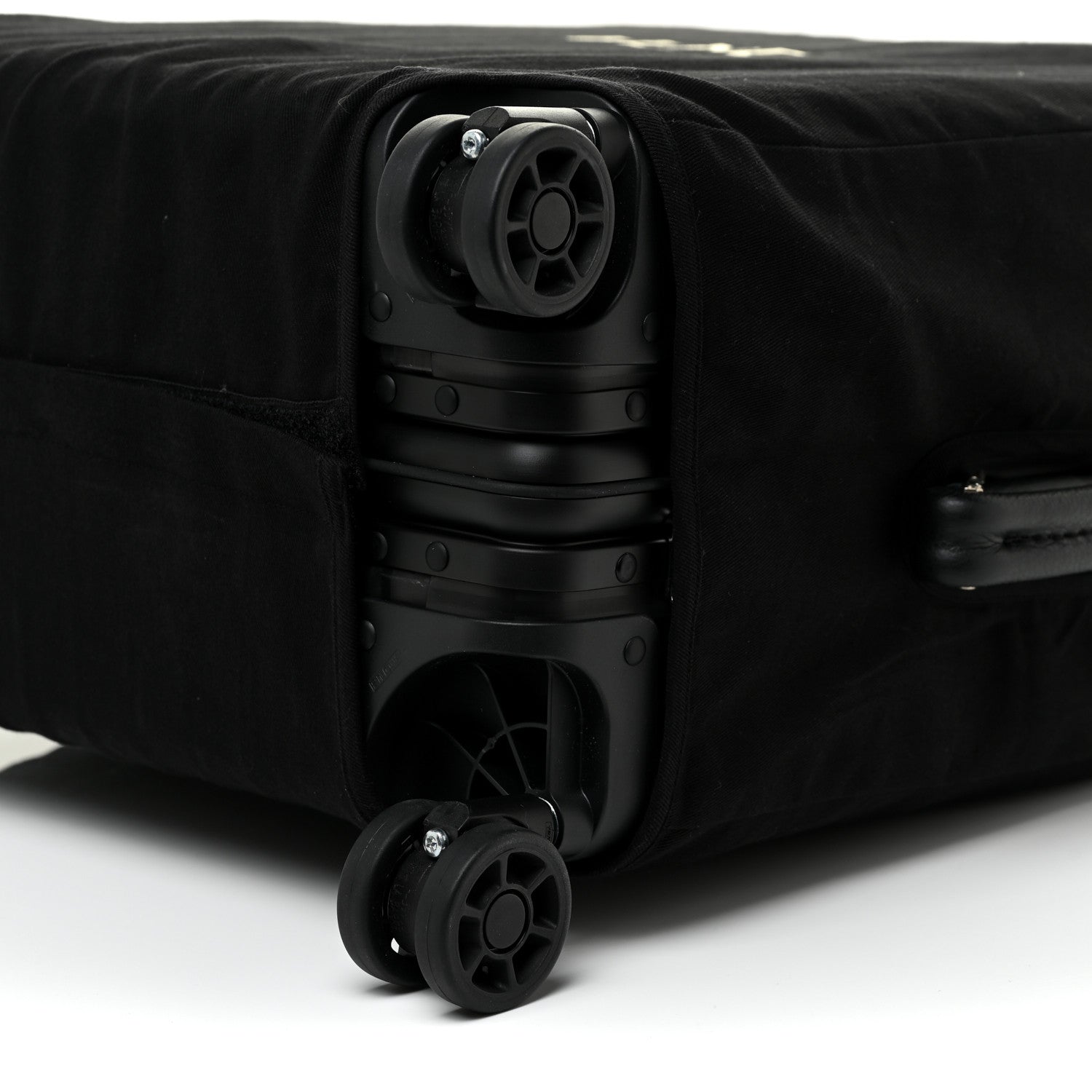Fendi X RIMOWA Aluminum FF Print Roll Away Carry On Luggage Black 17 of 24