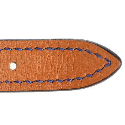 Hermes Swift Calfskin Cape Cod PM Double Tour Watch Bleu Electrique 14 of 14
