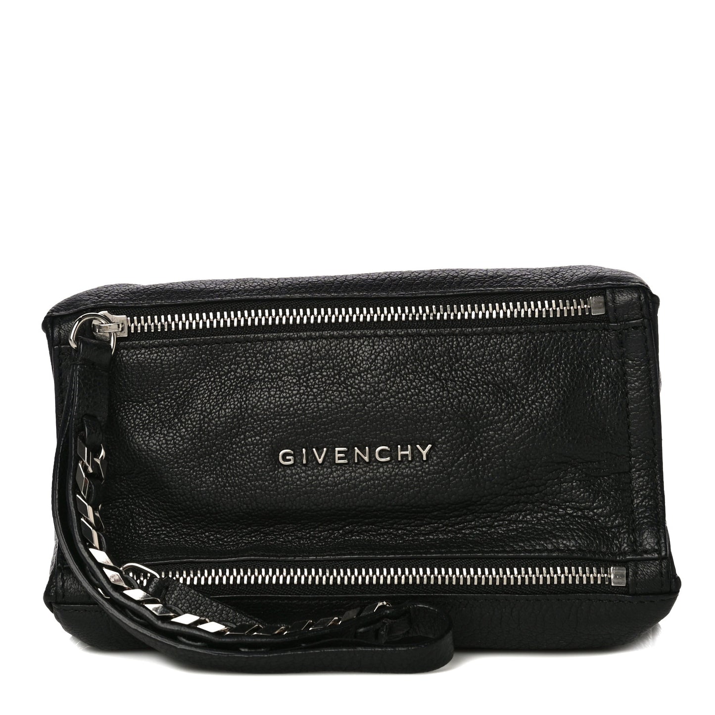 Sugar Goatskin Pandora Wristlet Black