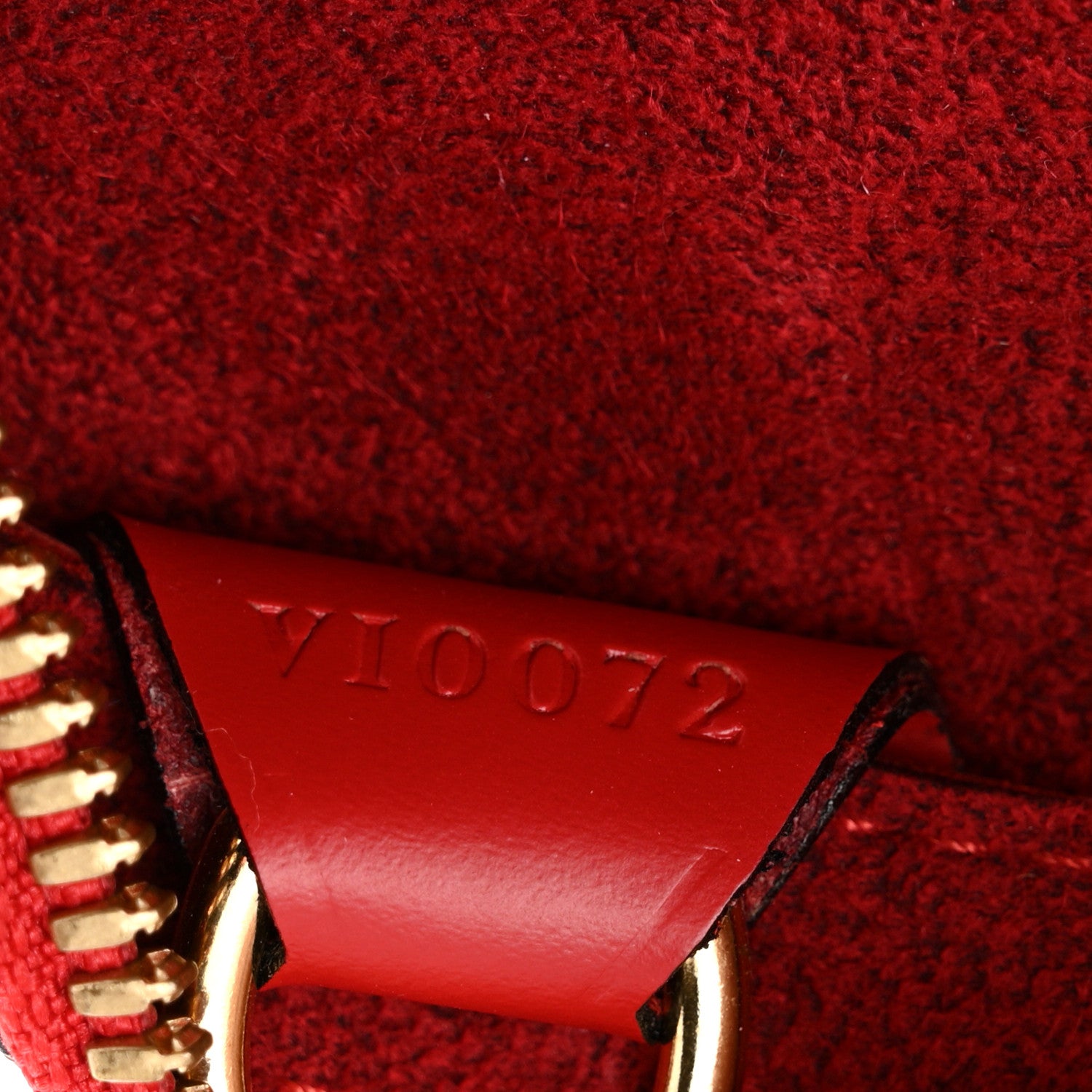 Louis Vuitton Epi Mabillon Backpack Castillan Red 7 of 13