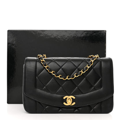 Chanel Lambskin Quilted Small Single Flap Black 16 of 16
