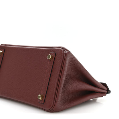 Hermes Togo Birkin 25 Rouge H 16 of 19