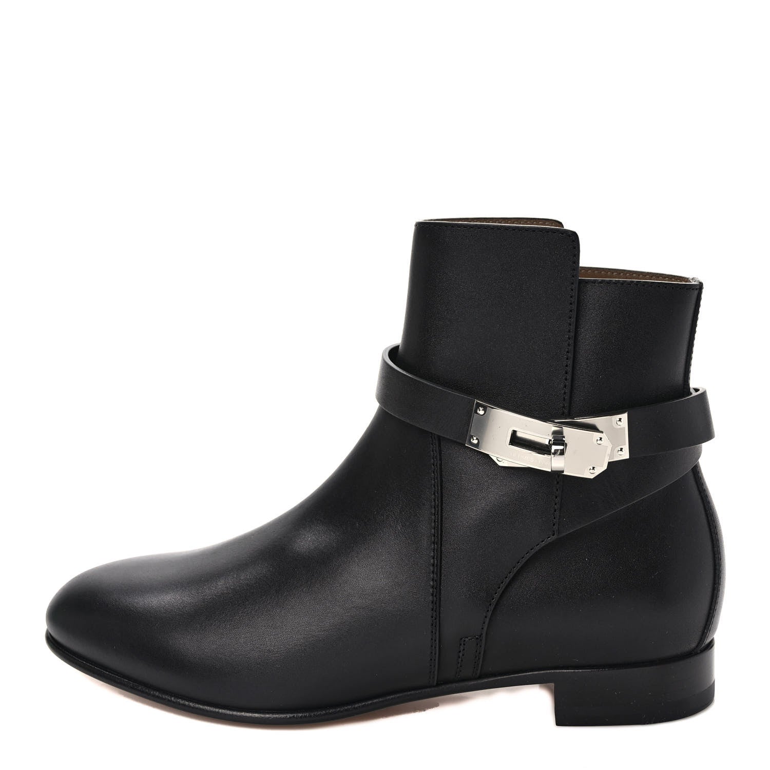 Hermes Calfskin Neo Ankle Boots 36 Black 1 of 8
