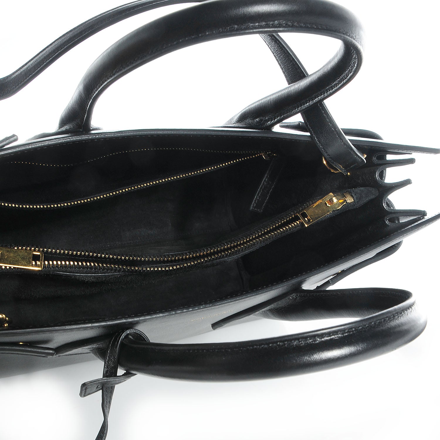 Saint Laurent Calfskin Small Sac De Jour Black 7 of 10