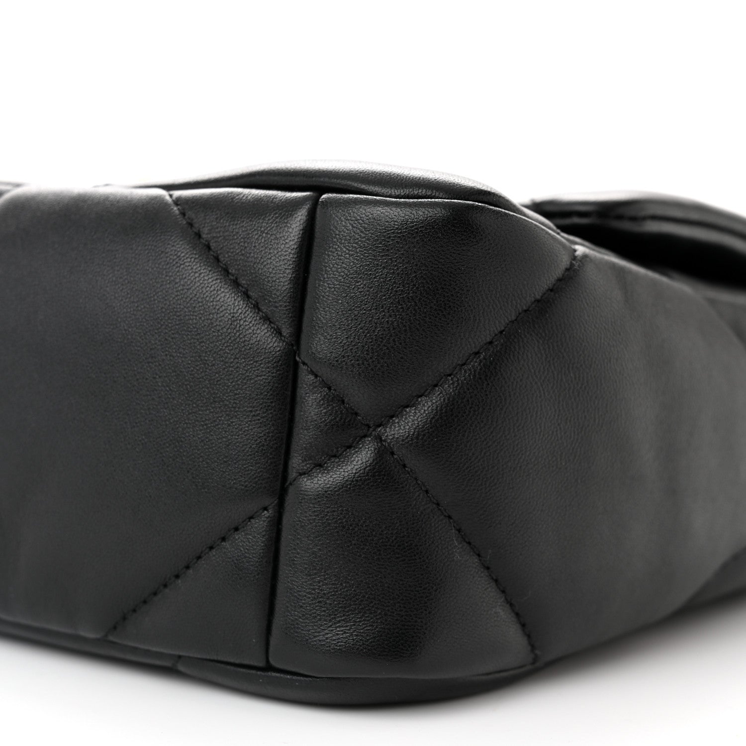 Chanel Lambskin Quilted Medium Chanel 19 Flap Black 10 of 11