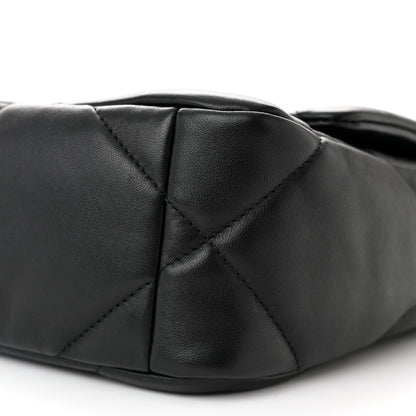 Chanel Lambskin Quilted Medium Chanel 19 Flap Black 10 of 11