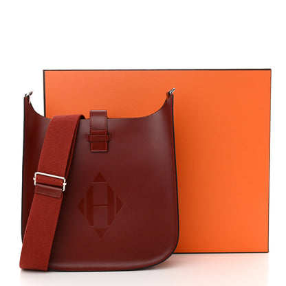 Hermes Vache Hunter Evelyne Sellier 29 PM Rouge H 11 of 11