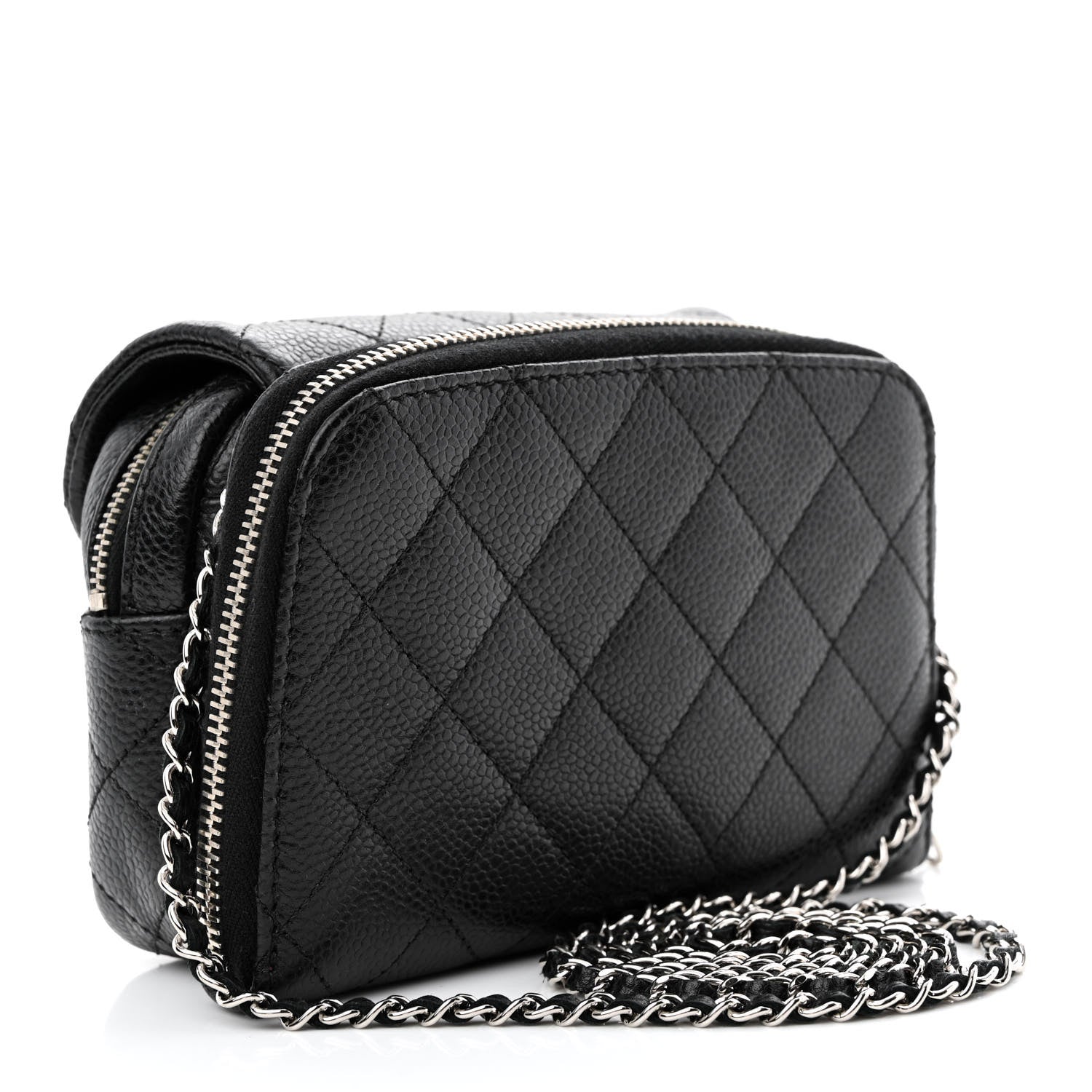 Chanel Caviar Quilted New Mini Flap Black 3 of 12