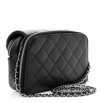 Chanel Caviar Quilted New Mini Flap Black 3 of 12