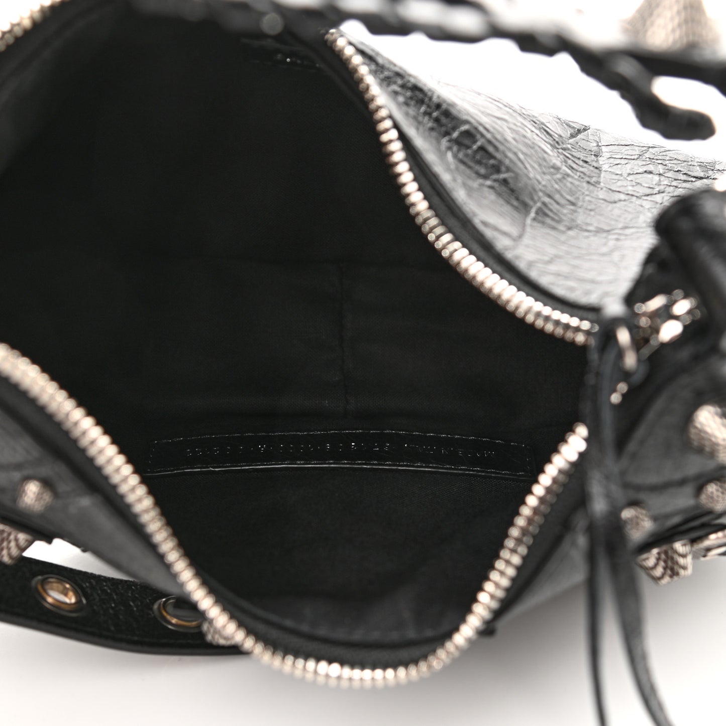 Agneau Arena Le Cagole Shoulder Bag XS Black