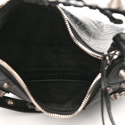 Balenciaga Agneau Arena Le Cagole Shoulder Bag XS Black 7 of 12