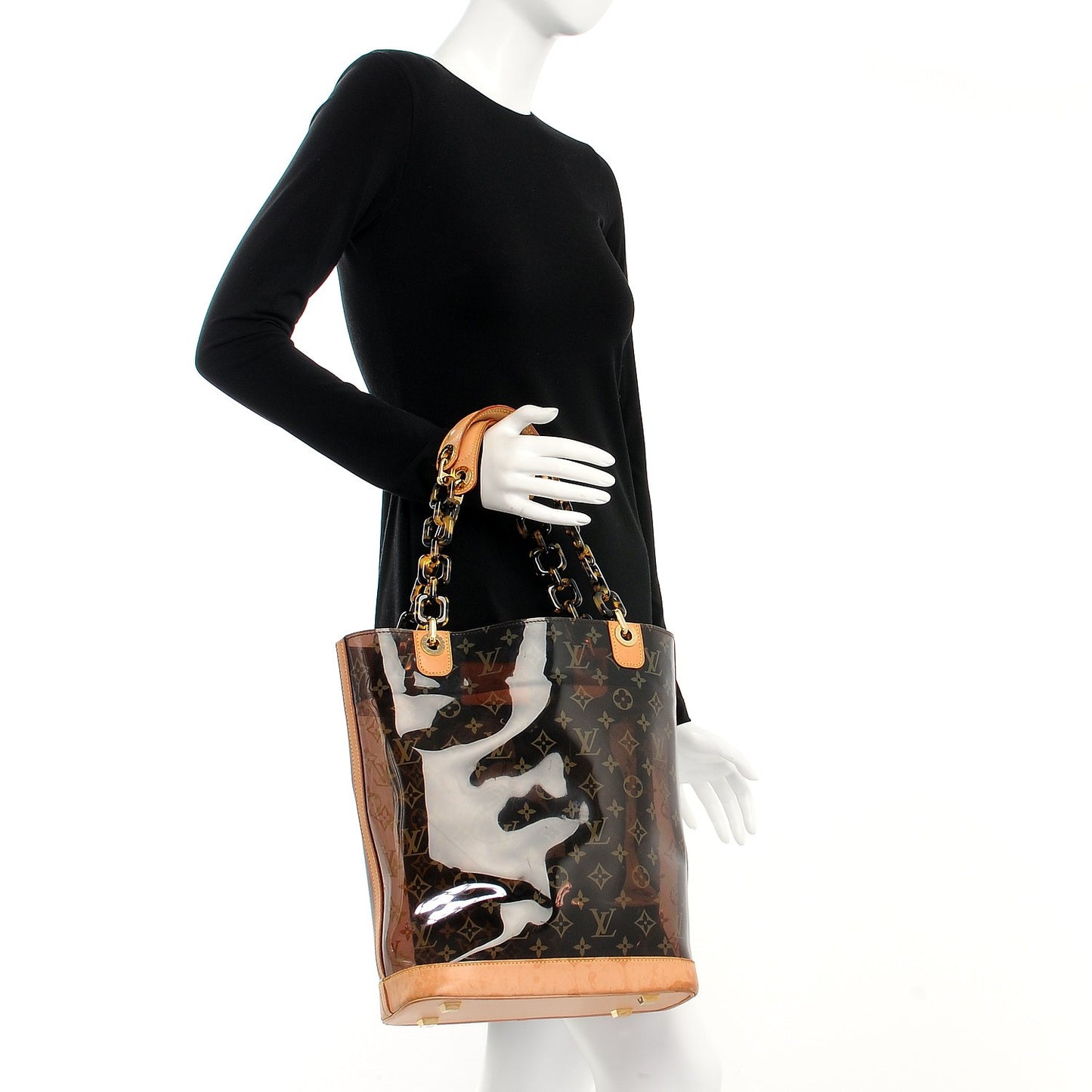 Vinyl Cabas Sac Ambre MM
