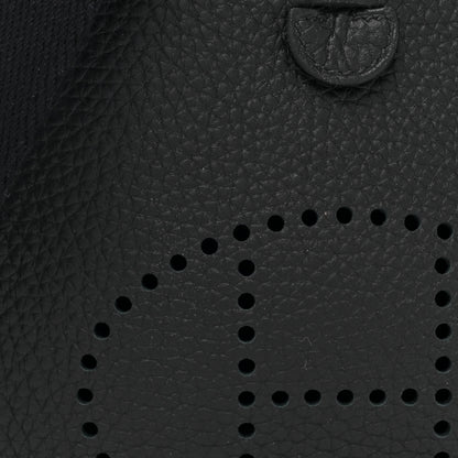 Hermes Taurillon Clemence Evelyne TPM Black 8 of 11