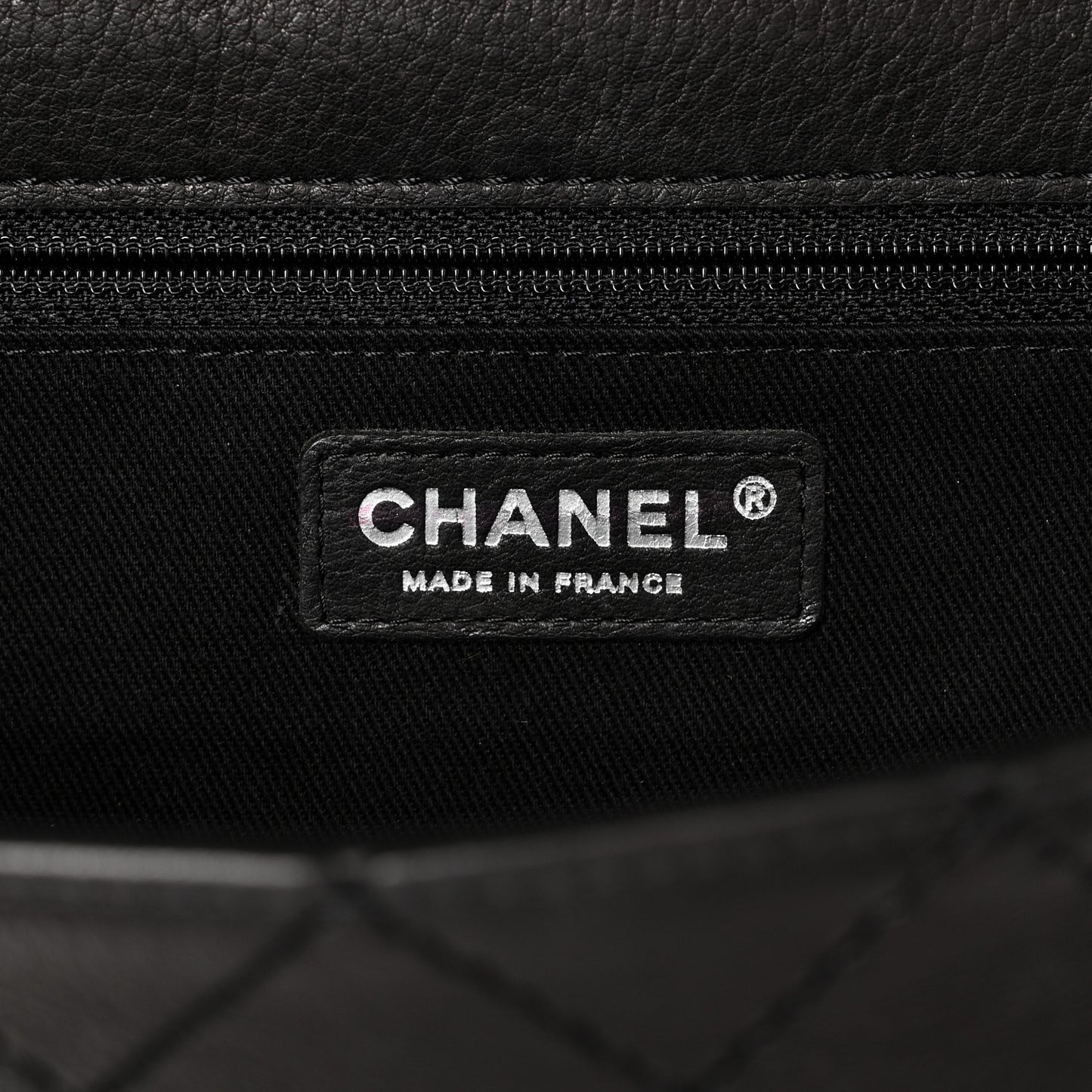 Goatskin Quilted Paris Dallas Saddle Bag Black